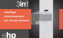 Eolia eHP+ 3inOne|pompe à chaleur air eau DC Inverter