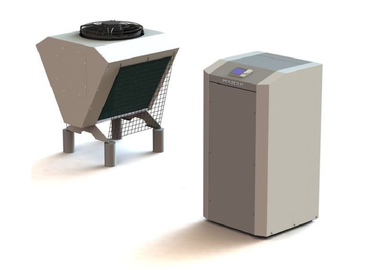 WAMAK AW EVI 65°C | pompe à chaleur air-eau split